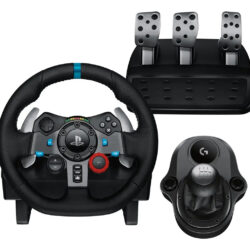 Volante Logitech G29 Bundle Ps5 Ps4 Pc Pedais Cambio