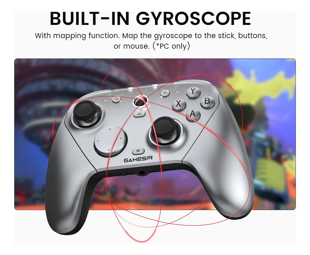 Controle Com Fio Gamesir G7 Pro Para Xbox Prata - Imagem 5