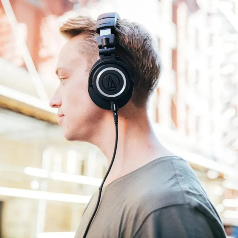 Fones De Ouvido Profissionais Com Fio Ath-m50x - Imagem 12