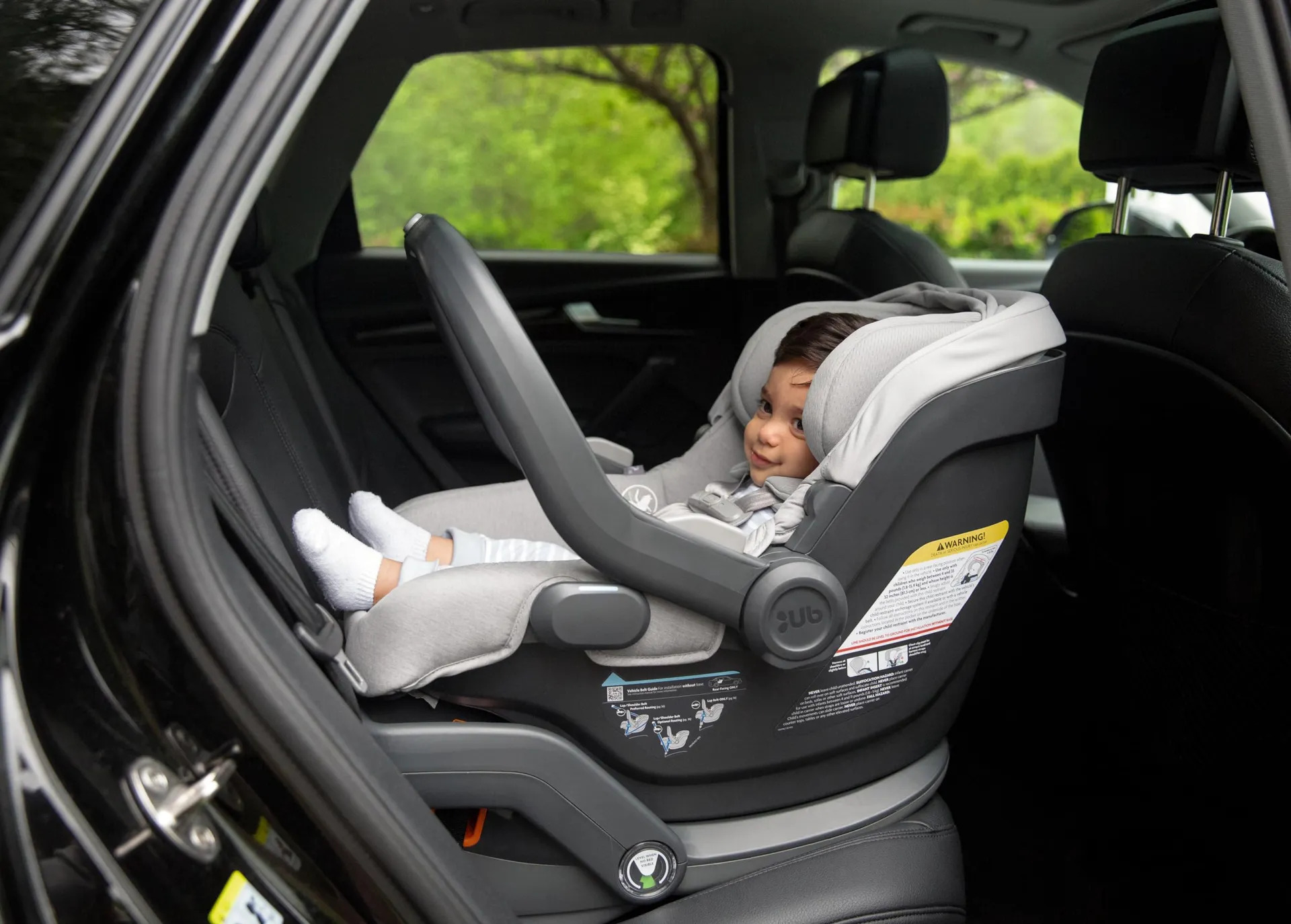 Base De Assento De Carro Infantil Uppababy Mesa V2 V3 Preto - Imagem 2