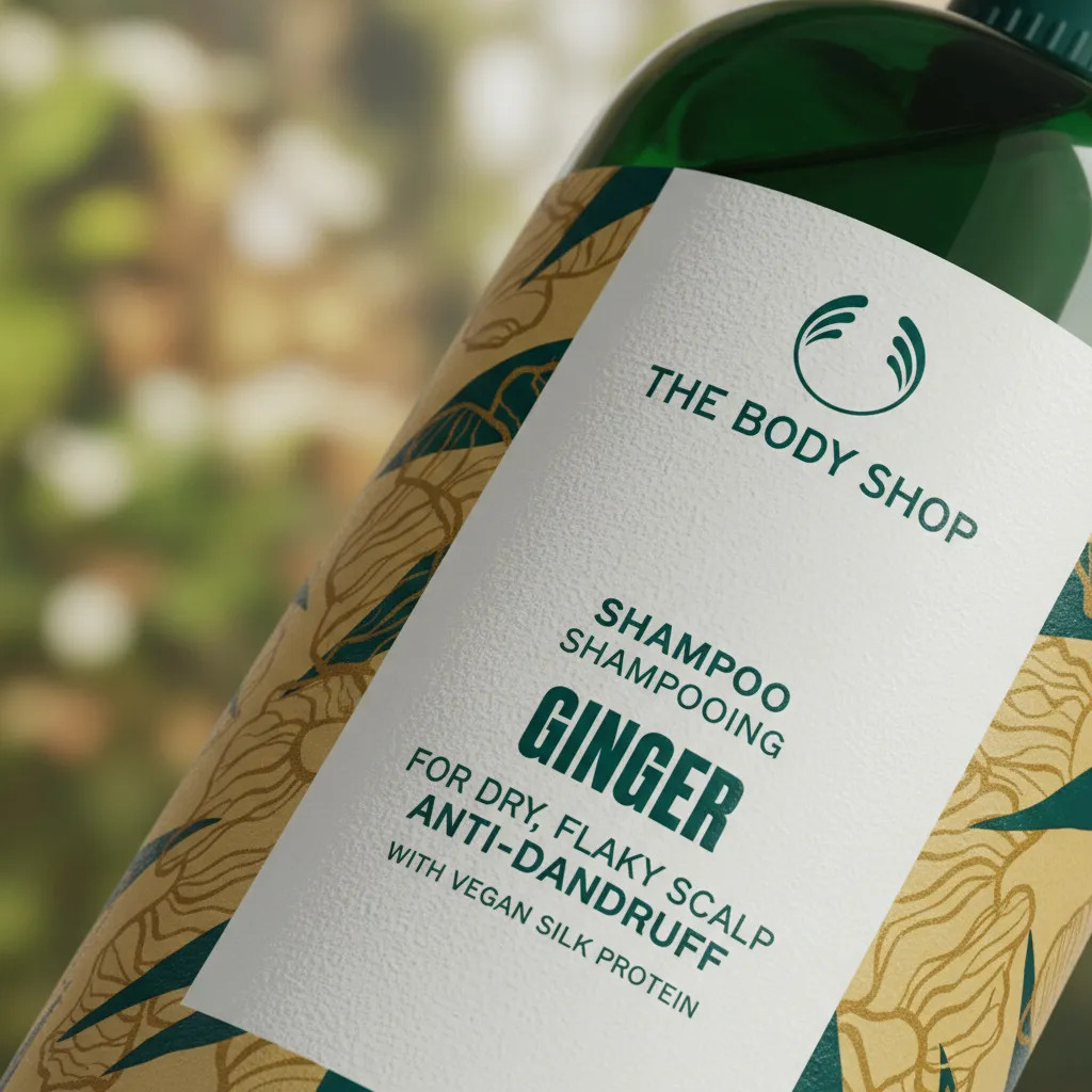 Champú Anticaspa Con Jengibre 400ml Natural - Imagem 5