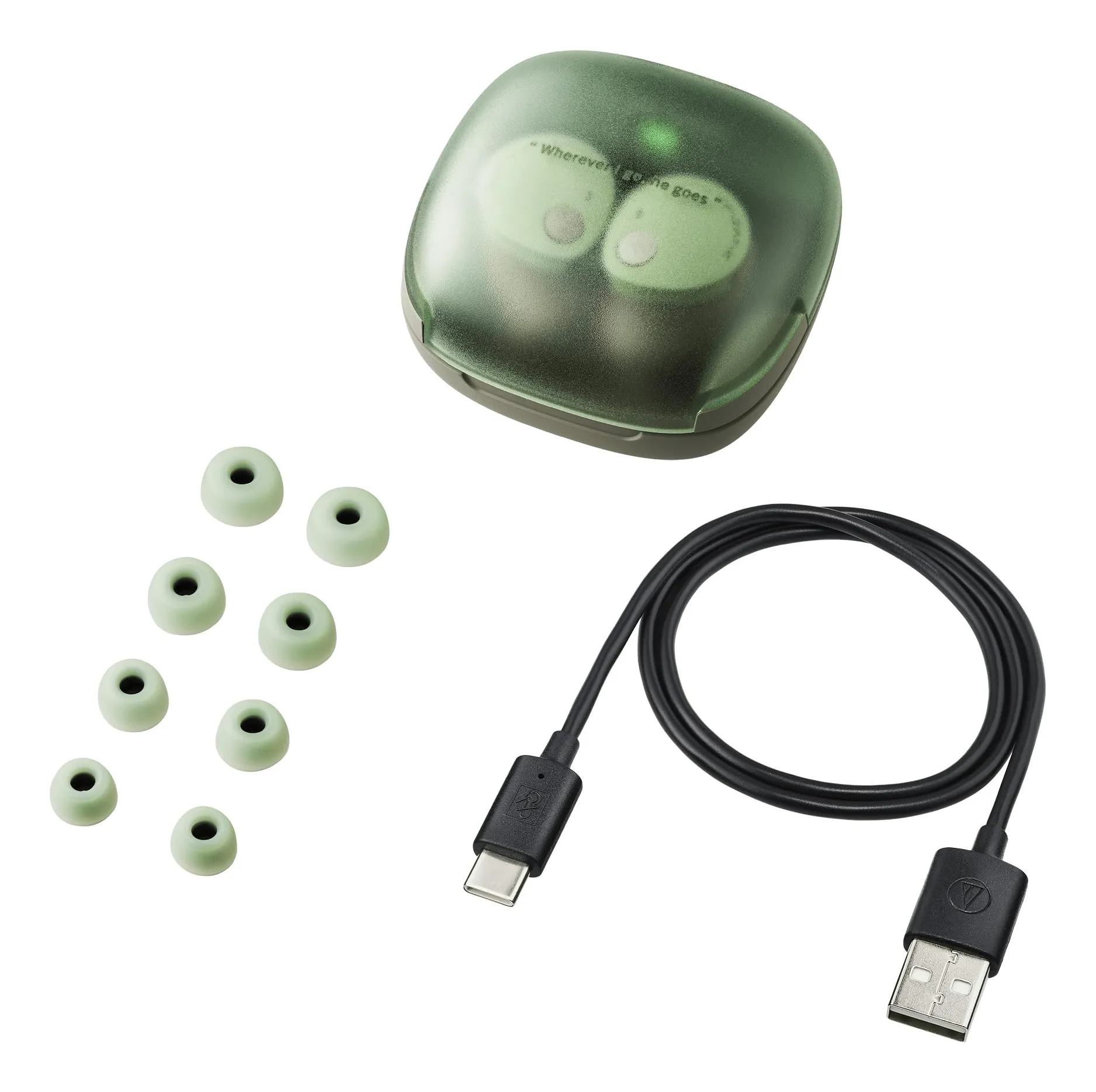 Fones De Ouvido Sem Fio Audio-technica Ath-cks50tw2gg Verdes - Imagem 8