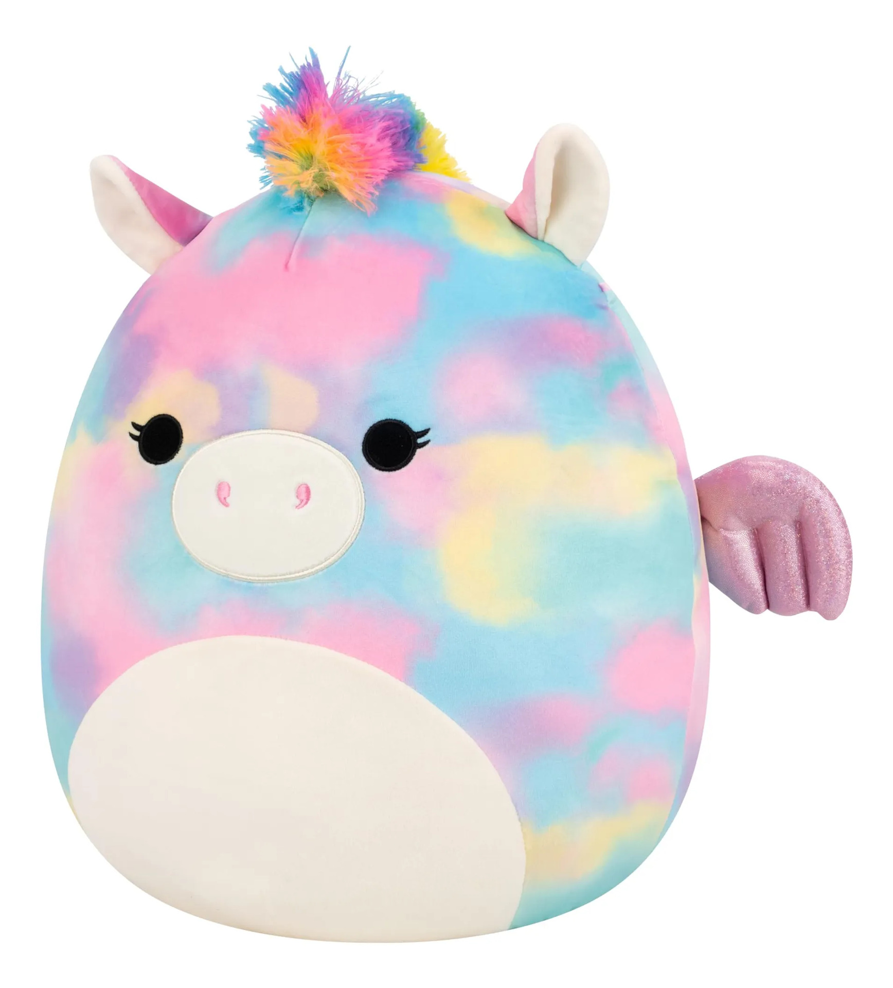 Brinquedo De Pelúcia Squishmallows Jaime Rainbow Tie-dye Peg - Imagem 2