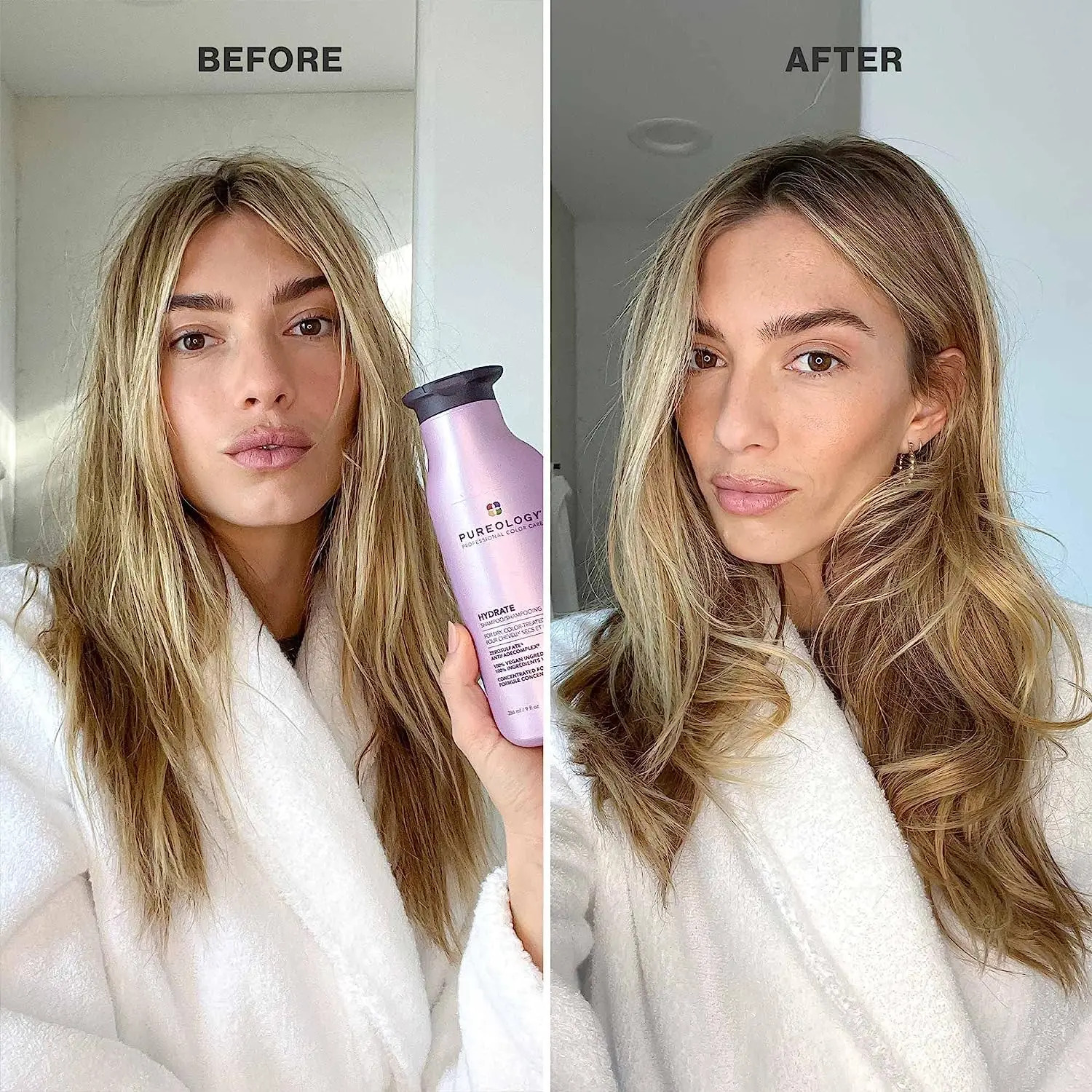 Shampoo Pureology Hydrate Hidratante 266ml Tratado Com Cor - Imagem 7