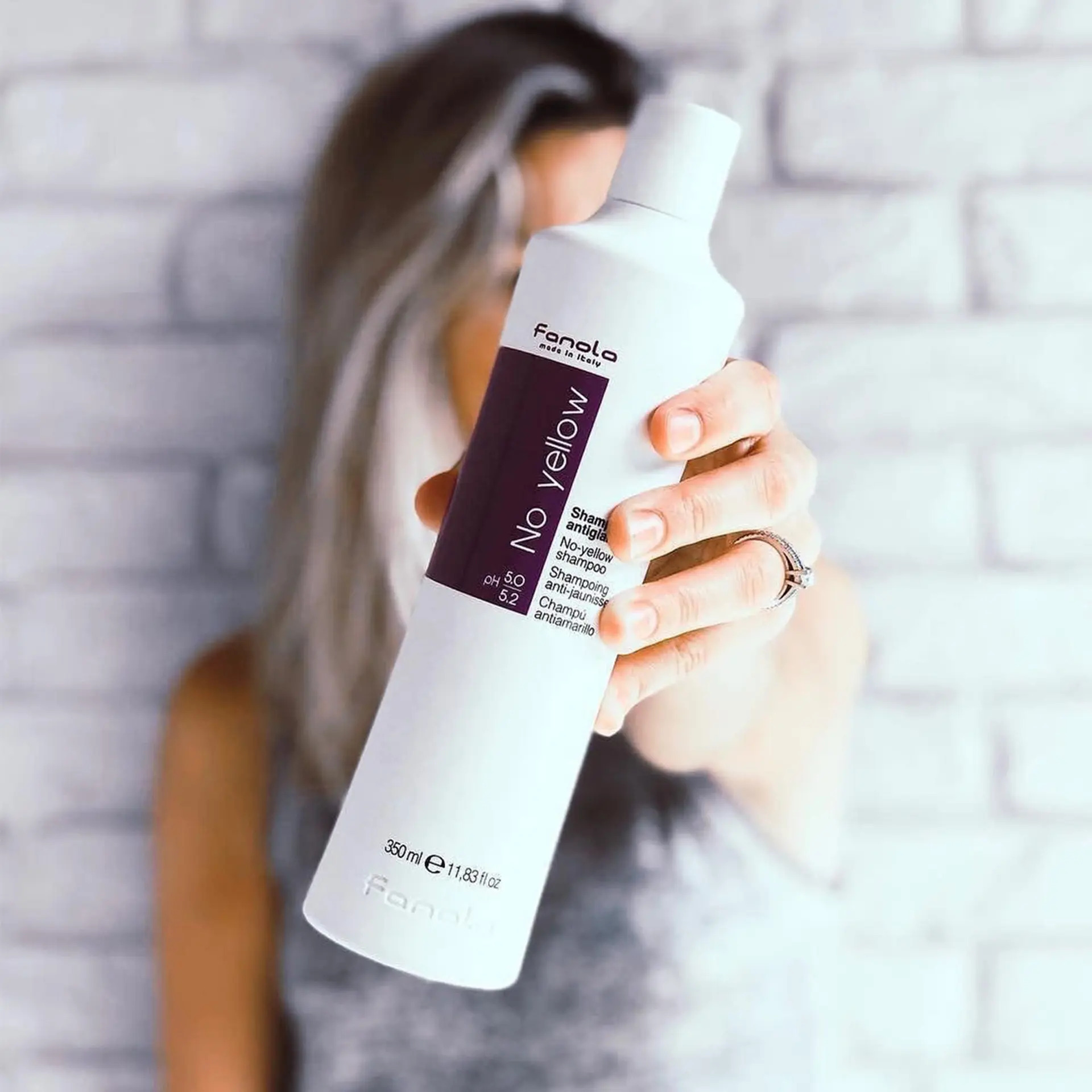 Shampoo Fanola No Yellow Com Pigmentos Violetas Roxos To El - Imagem 5
