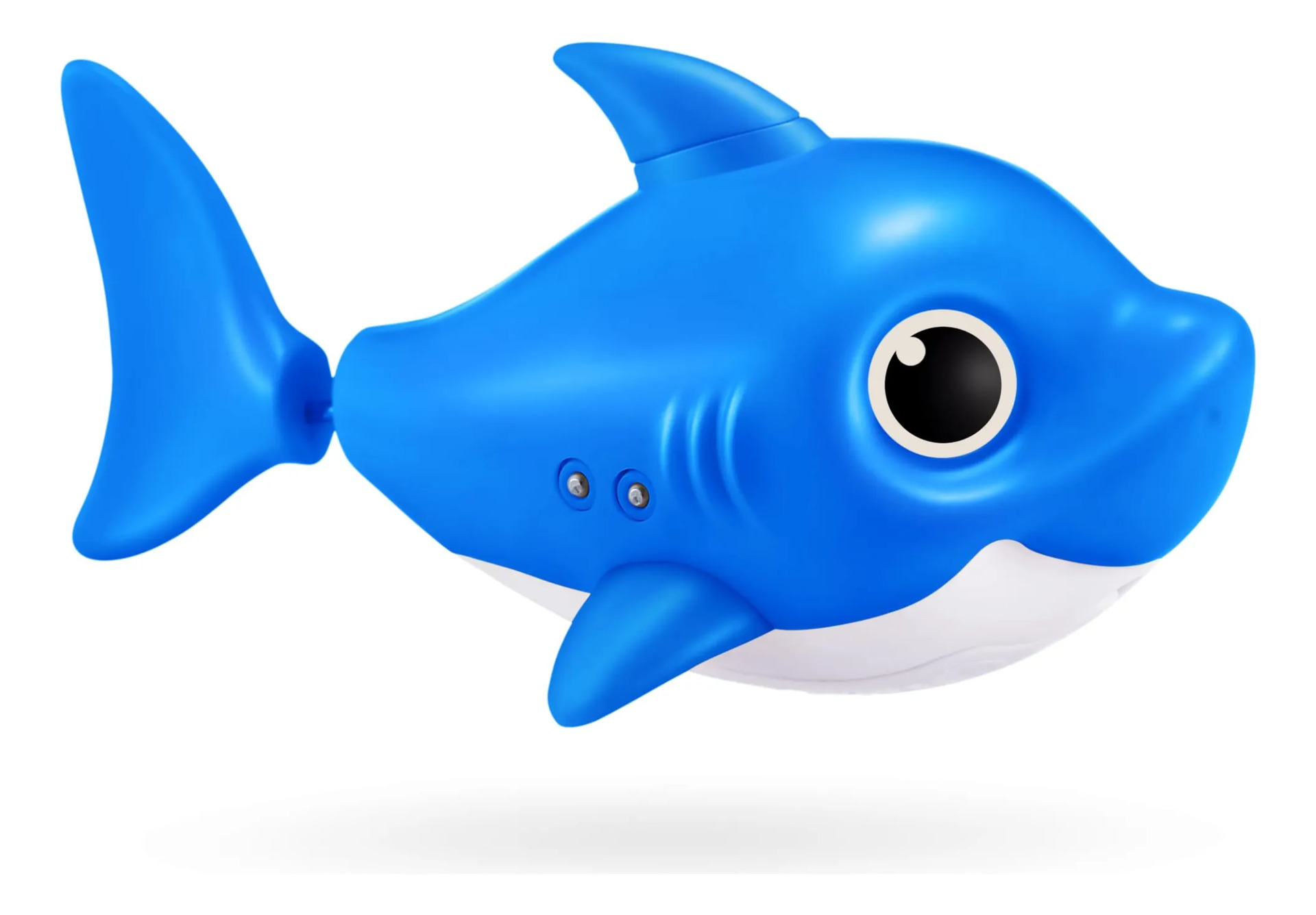 Pacote Com 3 Brinquedos De Banho Robo Alive Mini Baby Shark Azul-turquesa - Imagem 3