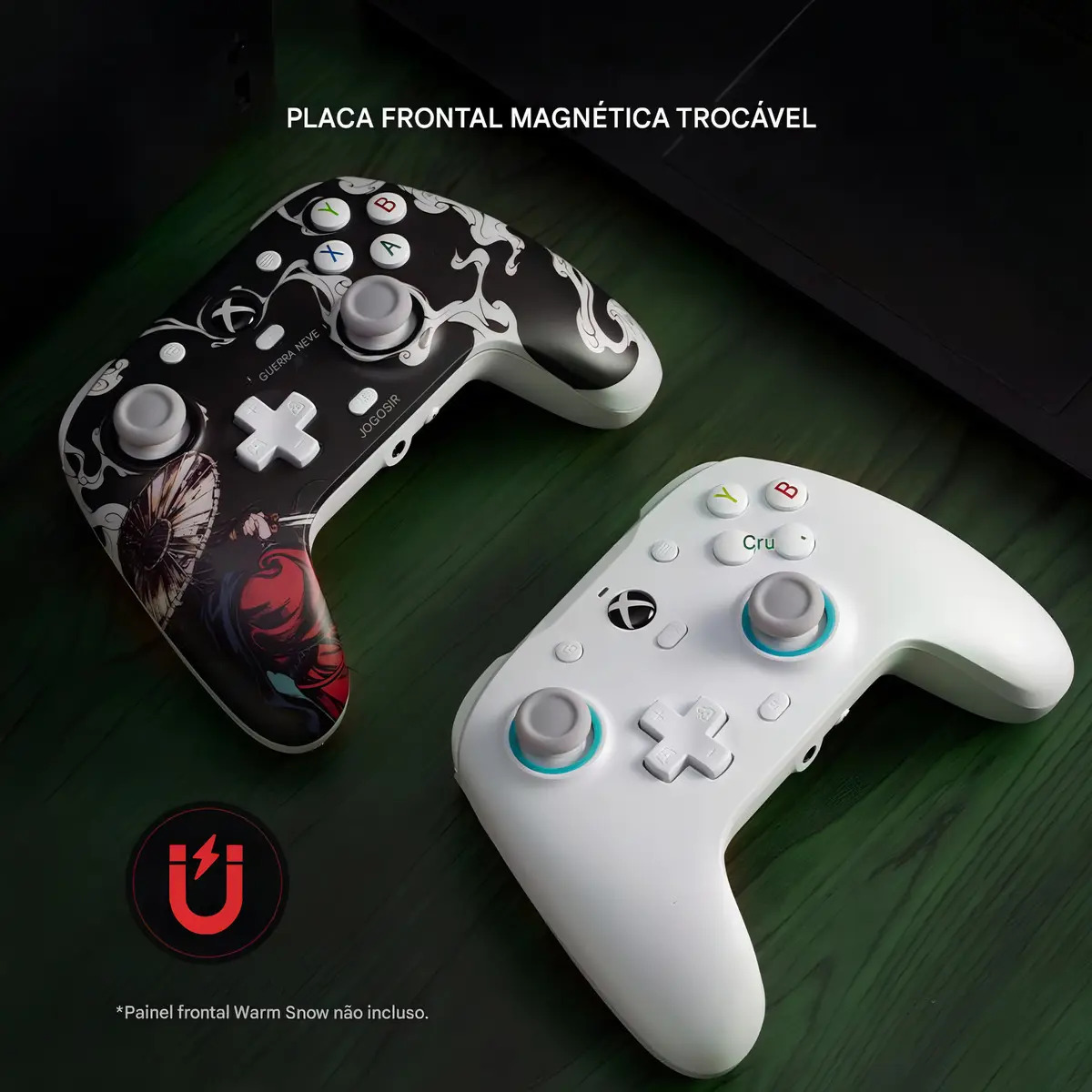 Controle GameSir G7 SE com Fio para Xbox One Series S X PC Hall Effect Botões Mecânicos Cor Branco - Imagem 7