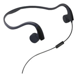 Fone De Ouvido Com Fio De Condução Óssea Controle De Voz
