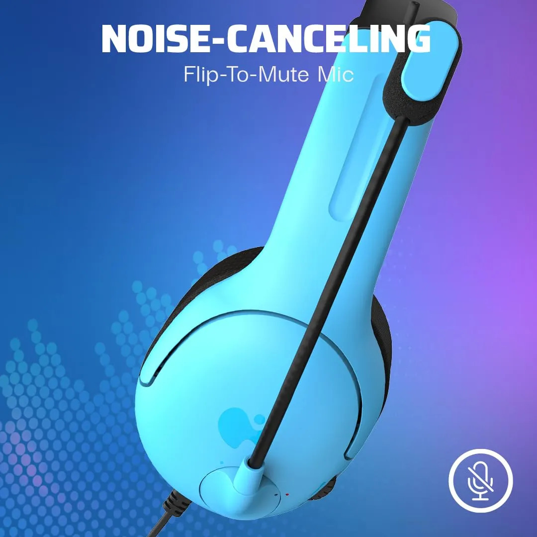 Fones De Ouvido Com Fio Pdp Airlite Para Ps5/ps4/ps3/pc Azul - Imagem 5