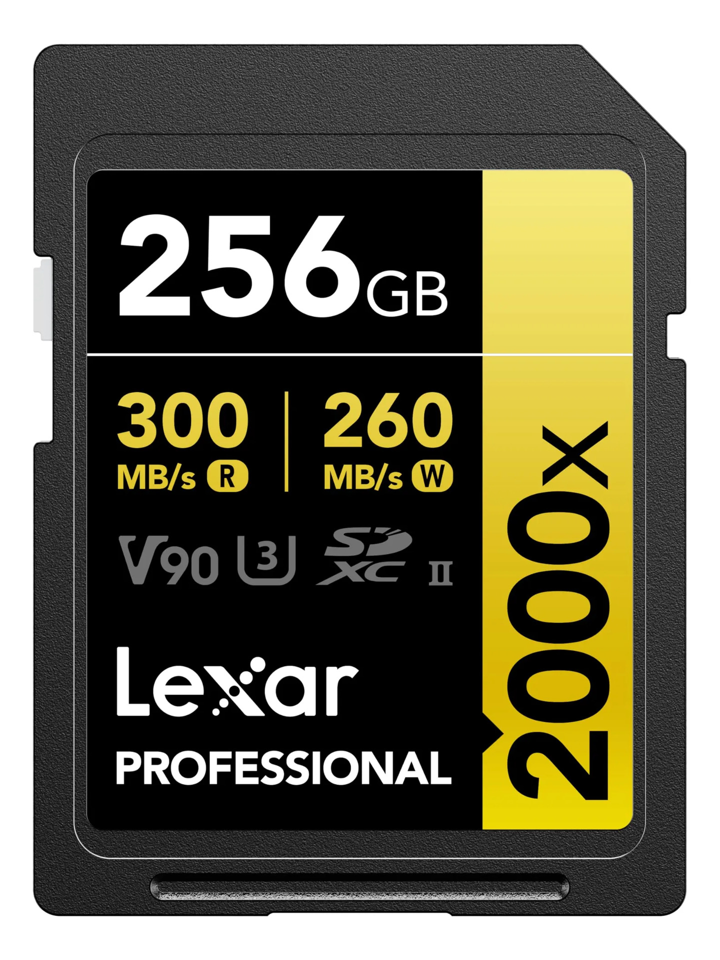 Cartão De Memória Lexar Professional 2000x 256gb Sdxc. .