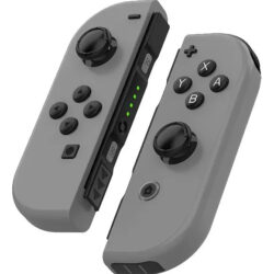 Pair Of Wireless Controllers Compatible With Switch1 Gray Cinza