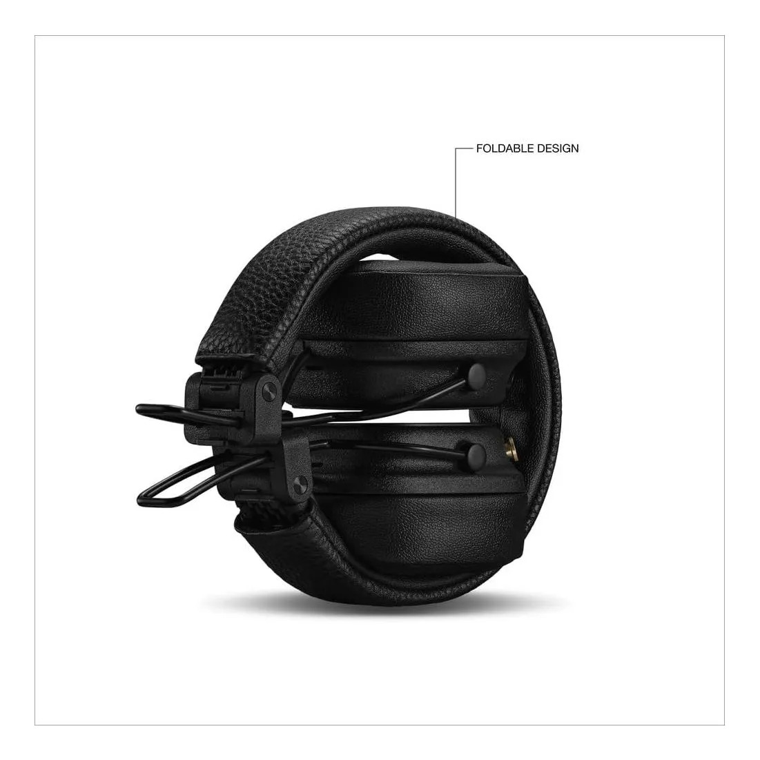 Fones De Ouvido Supra-aurais Bluetooth Marshall Major V Preto - Imagem 7