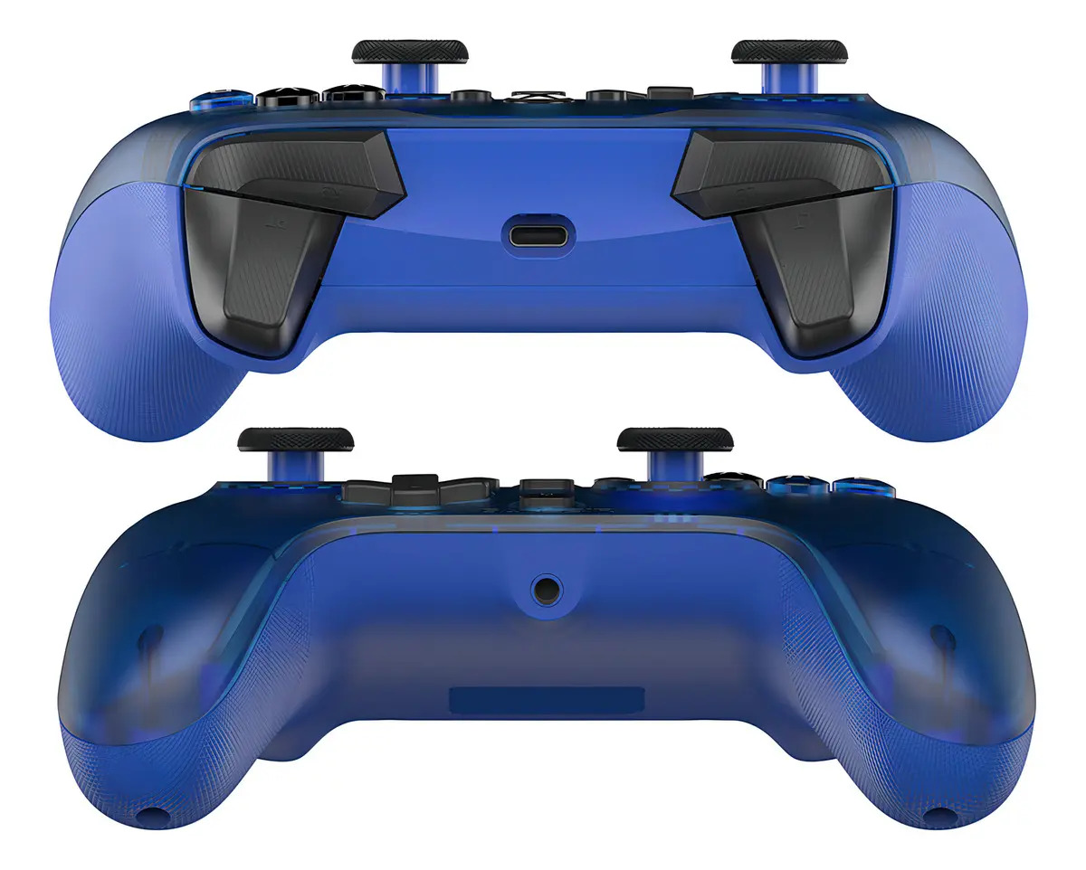 Controle Gamesir T7 Com Fio Para Pc Xbox One Series S X Efeito Hall Stick Anti Drift Azul - Imagem 8