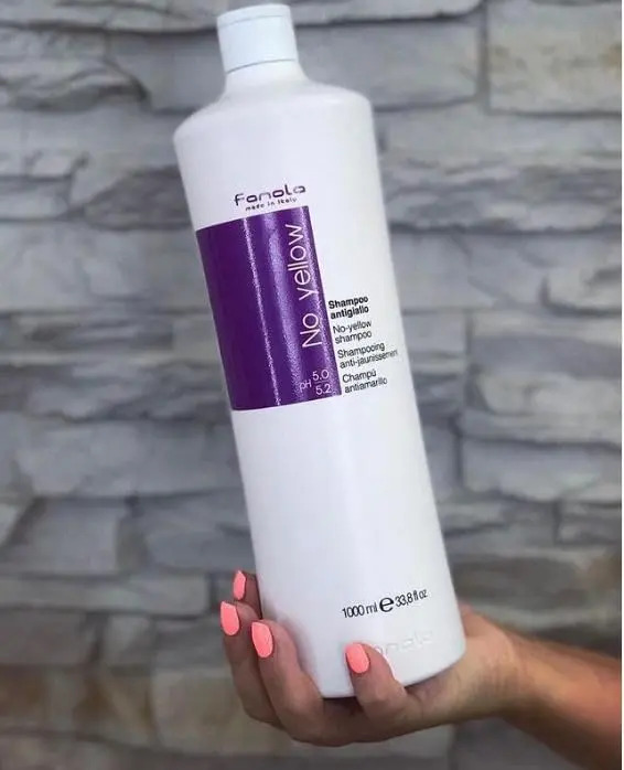 Shampoo Fanola No Yellow Com Pigmentos Violetas Roxos To El - Imagem 3