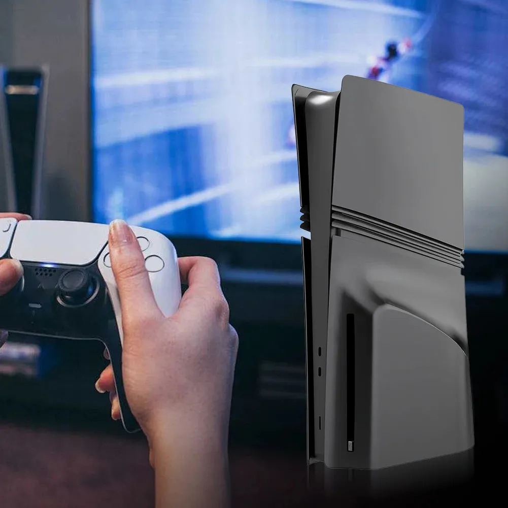 Replacement Faceplate Shell Cover For Ps5 Pro Disc - Imagem 4