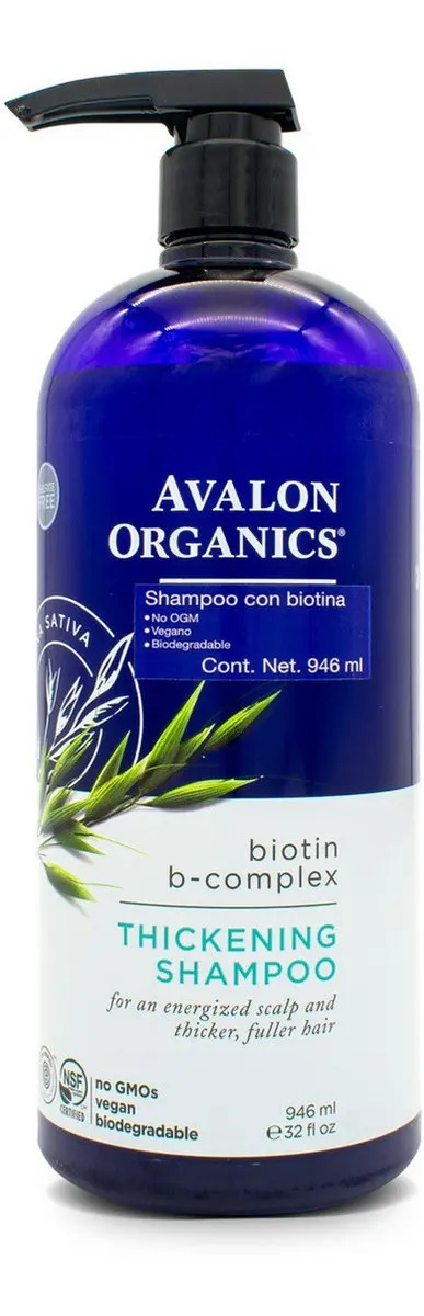 Avalon Organics Therapy: Espessamento Do Complexo B De Bioti - Imagem 8