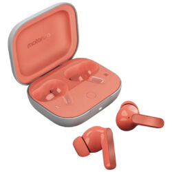 Motorola Buds Tws Peach Rosa Cor Vermelho