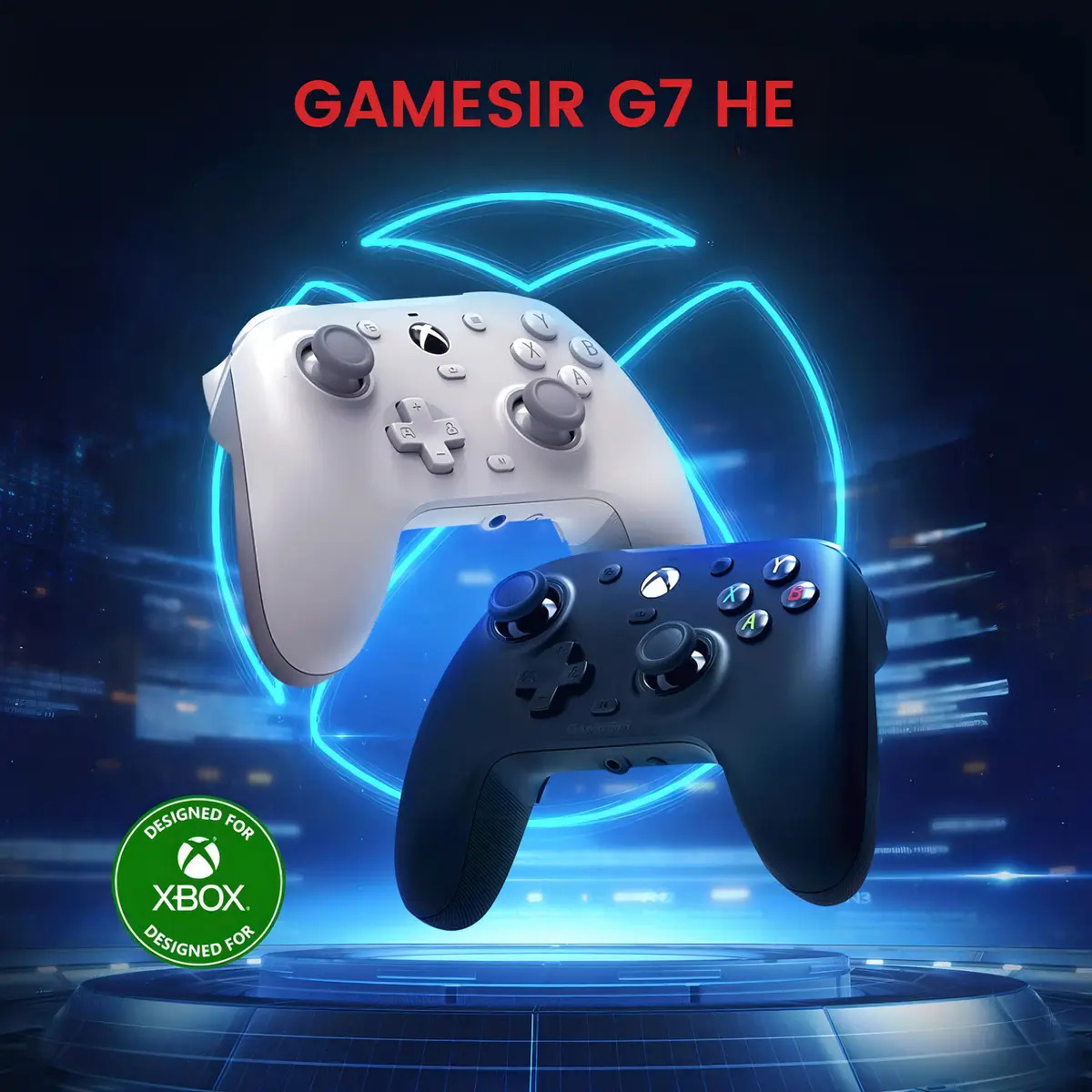 Controle GameSir G7 HE para Xbox One Series S X PC Joystick Hall Effect Vibração Ajustável Cor Preto - Imagem 9