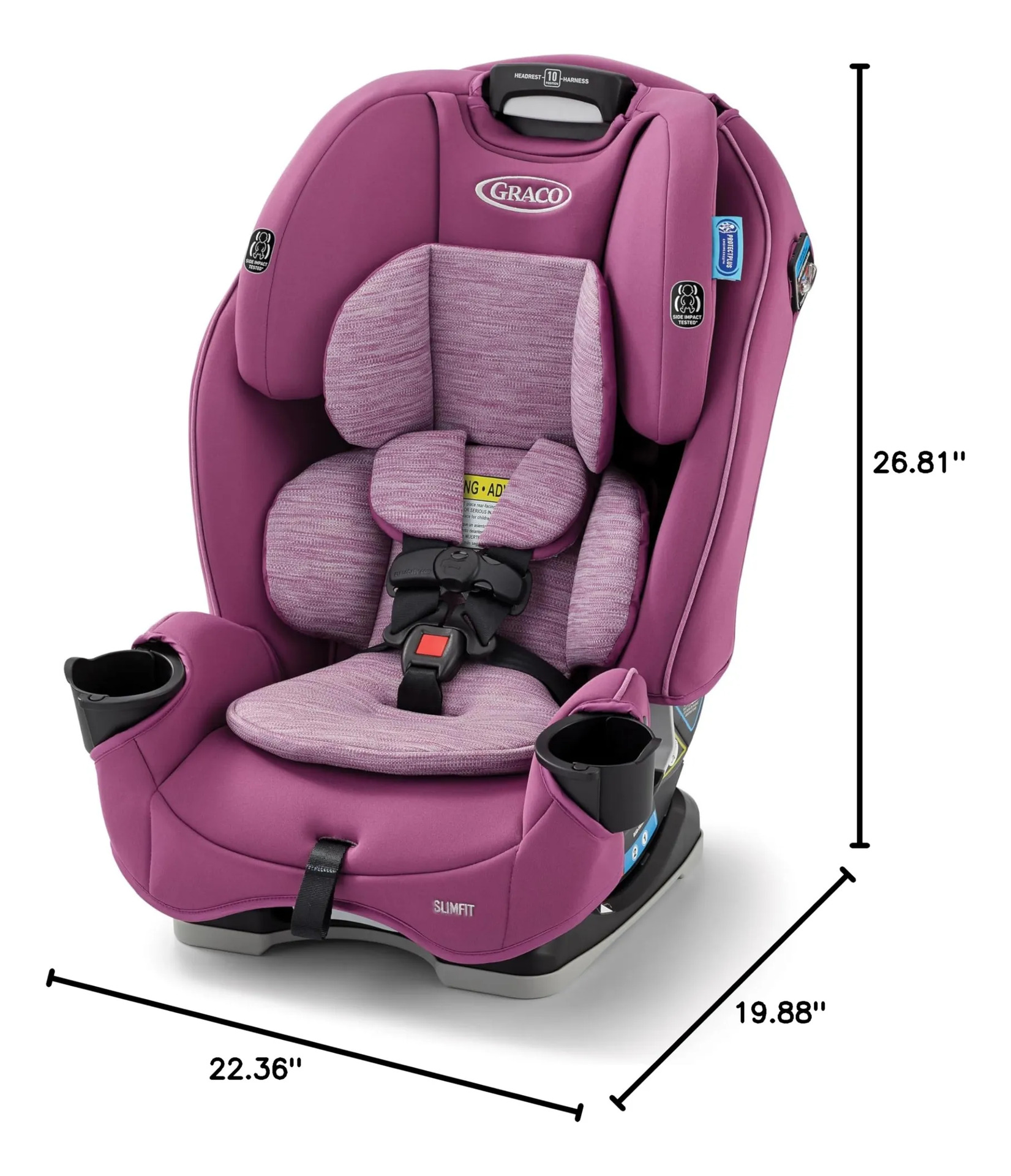 Cadeirinha De Carro Conversível 3 Em 1 Graco Slimfit - Sydney - Imagem 10