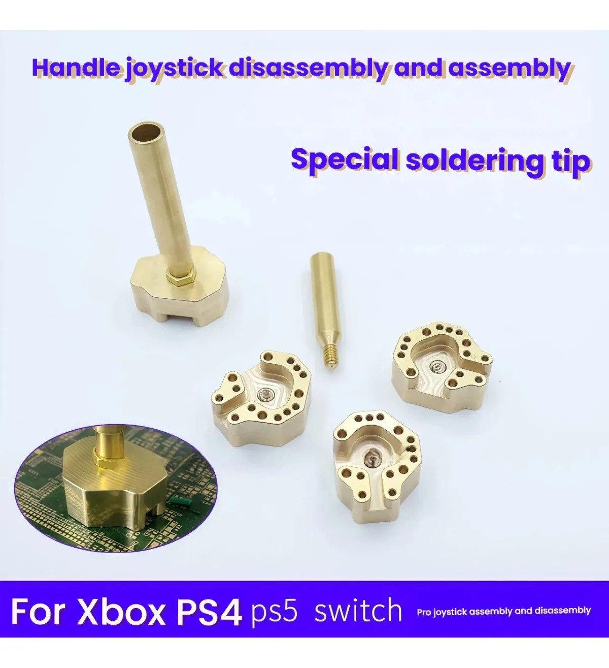 Kit De Soldagem Compatível Com Ps4 Ps5 Xbox Switch Pro - Imagem 5