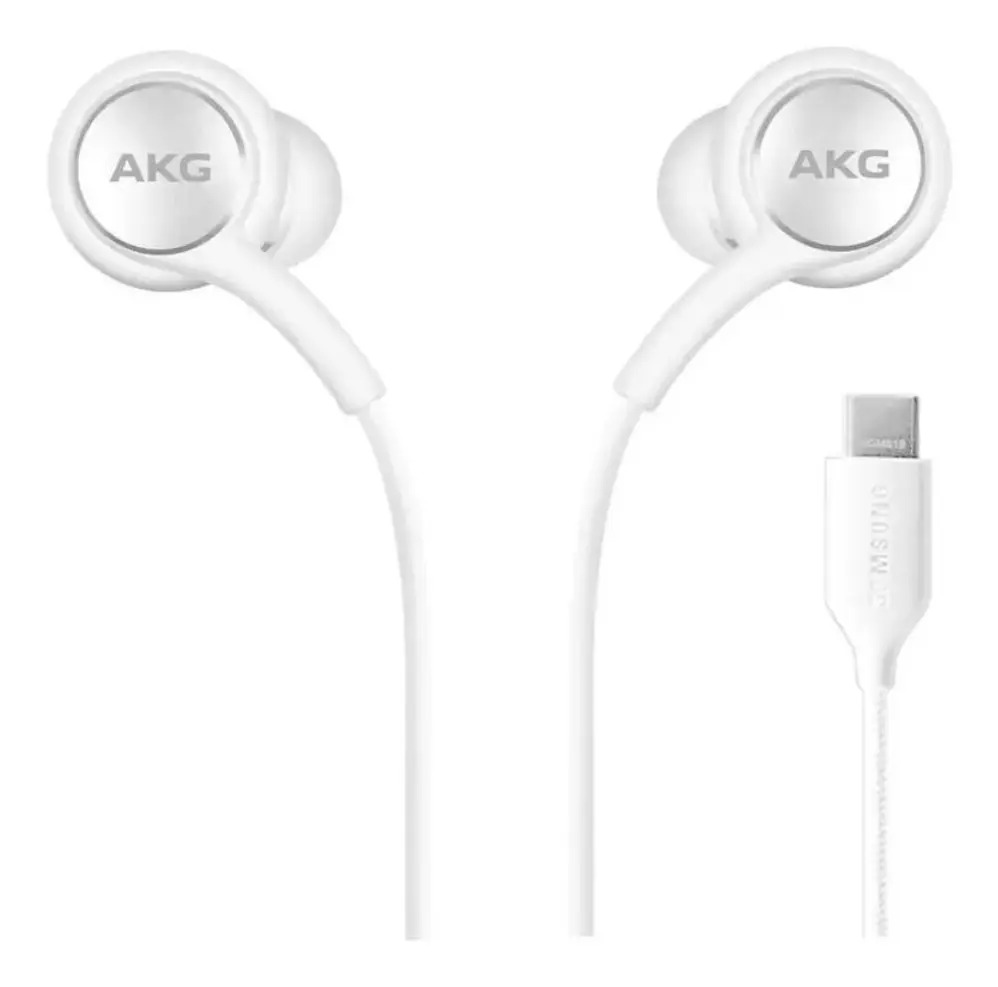 Fones de ouvido Samsung By Akg Original Type C Note 20 S20 Ultra White - Imagem 11