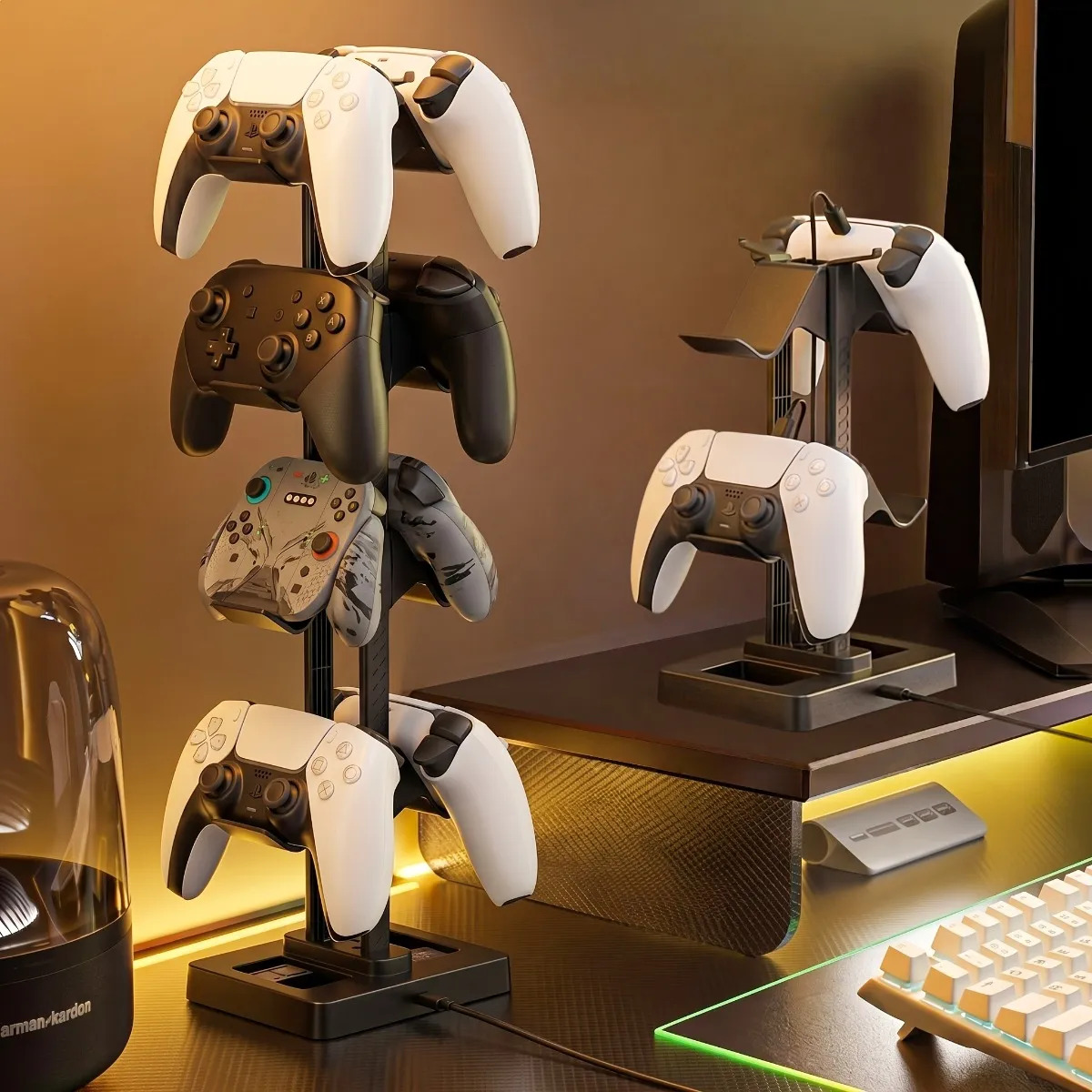 Suporte 4 Níveis Controles Headset Ps5 Xbox Switch - Imagem 6