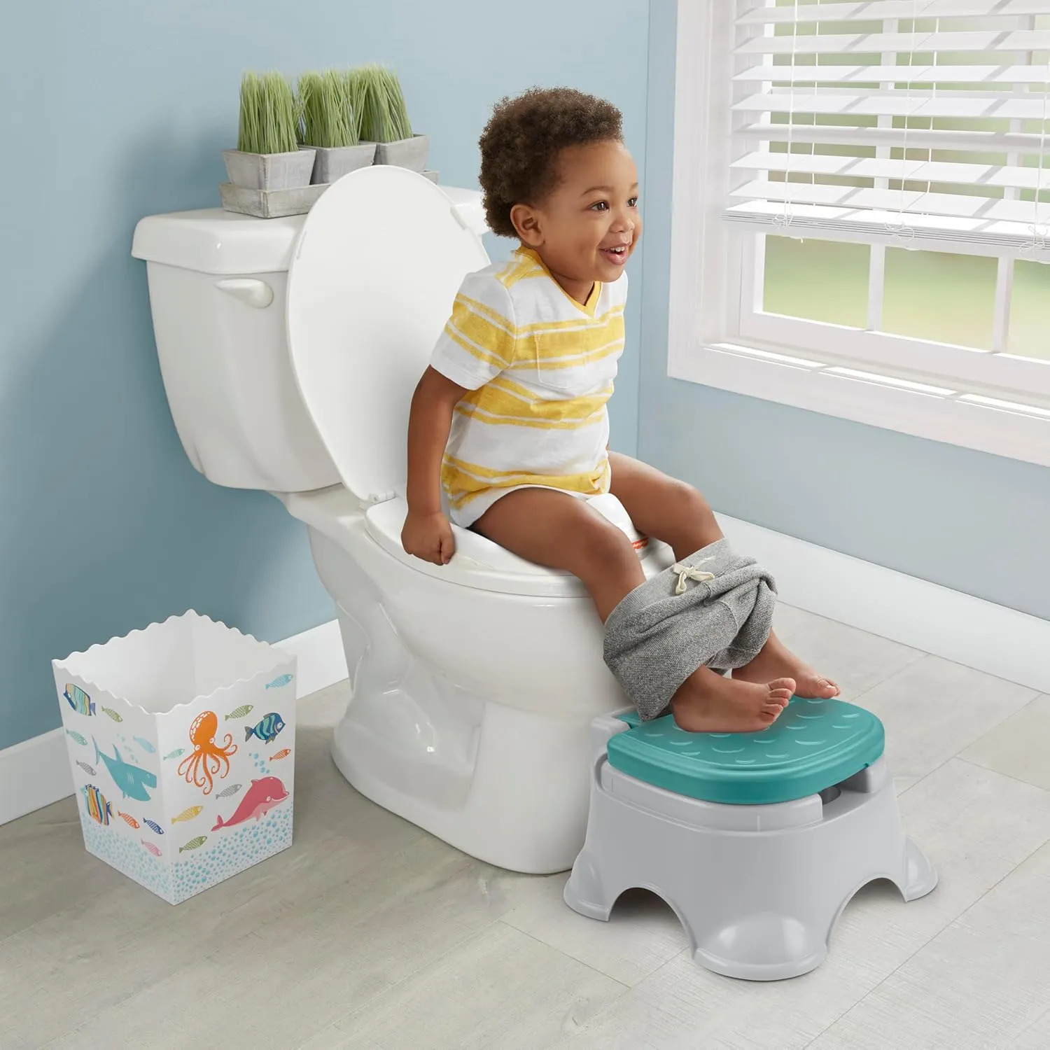 Nova Poltrona Fisher-price Urinal 3 Em 1 Para Aprender A Ir - Imagem 3