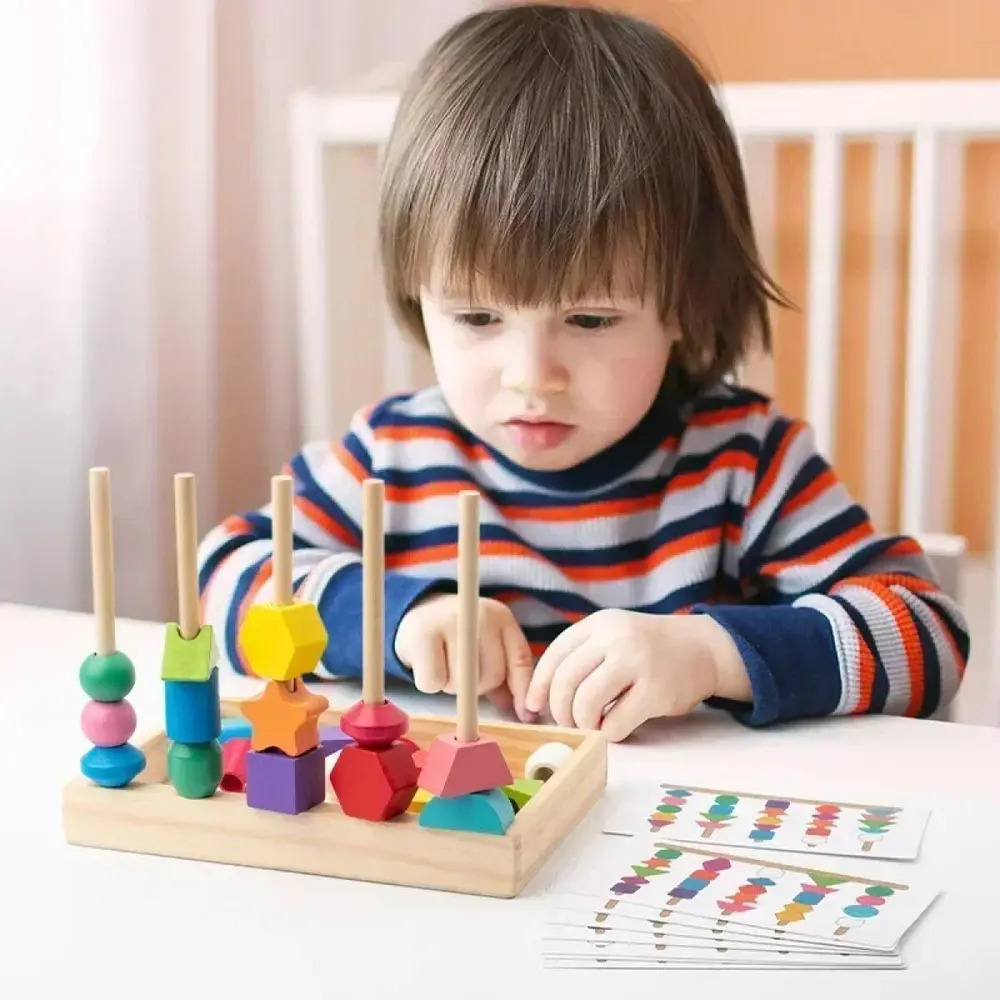 /// Brinquedo Educativo Zs E Empilhamento De Madeira /// - Imagem 4