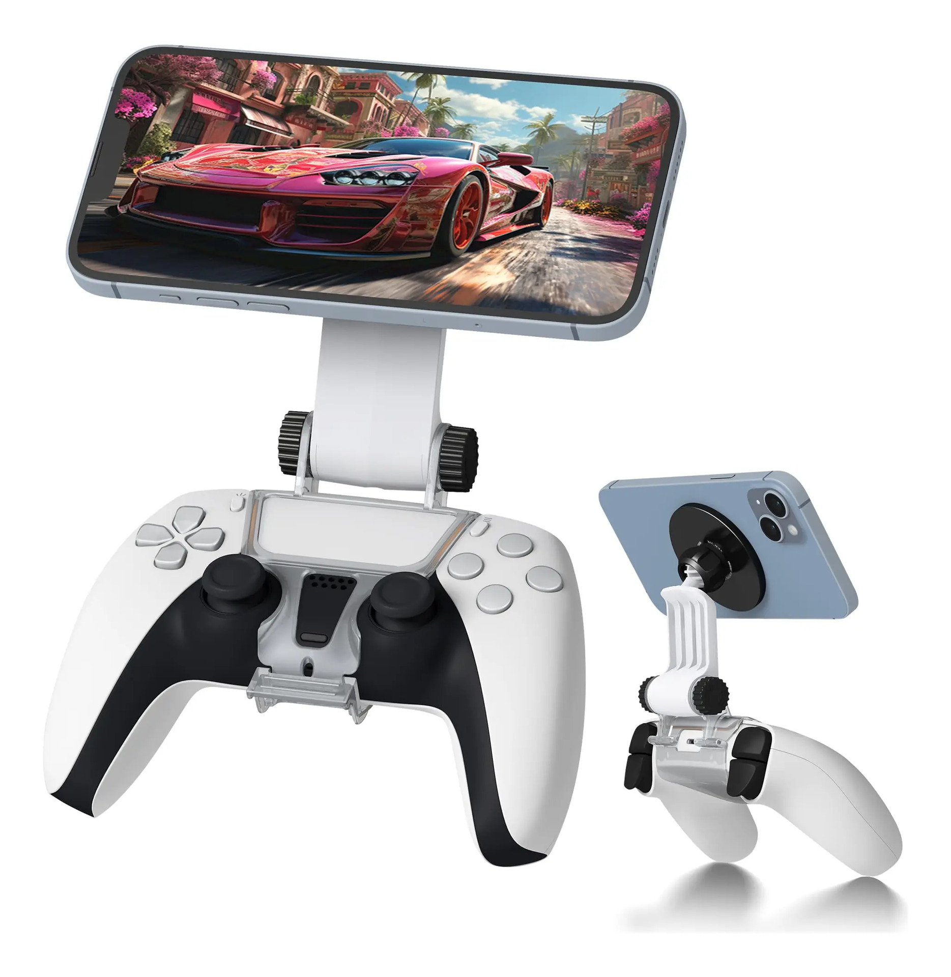 Magnetic Controller Phone Mount Clip For Ps5 Dualsense