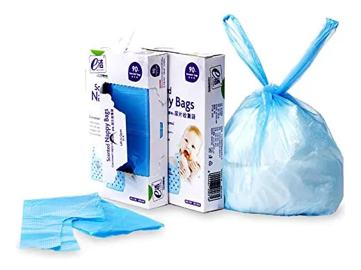 Sacos Descartáveis Para Fraldas Dergik Baby Com 540 Unidades - Imagem 5