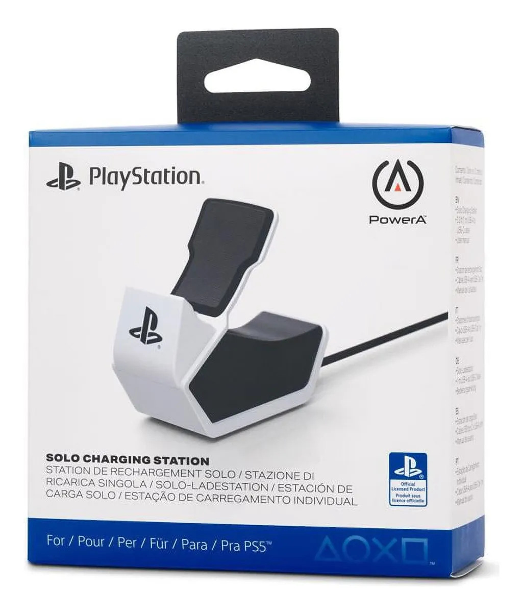 Estaaao De Carregamento Powera Dualsense Ps5 Branca