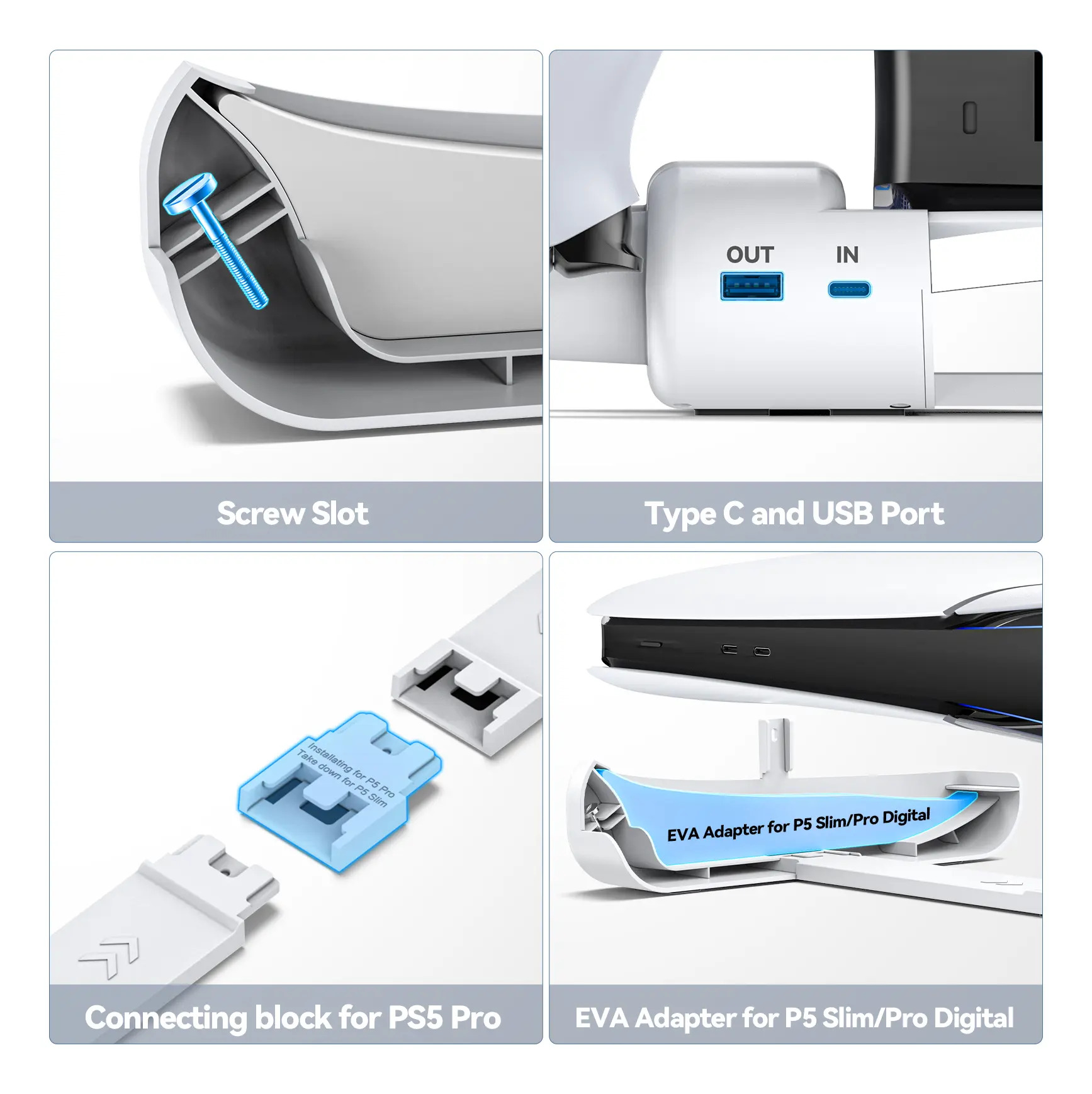 Refrigerador De Carregador Horizontal Para Ps5 Slim - Imagem 6