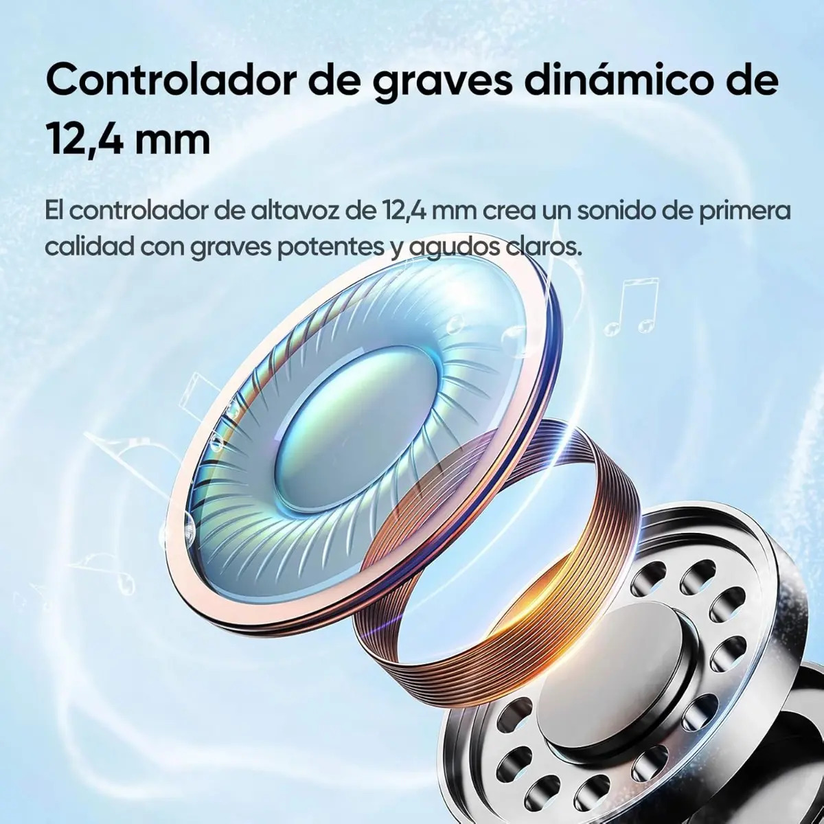 Realme Buds T310 Audífonos Inalámbricos 46db Anc - Imagem 3