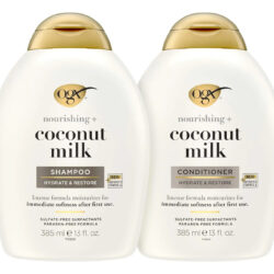 Conjunto Shampoo Y Acondicionador Ogx Leite De
