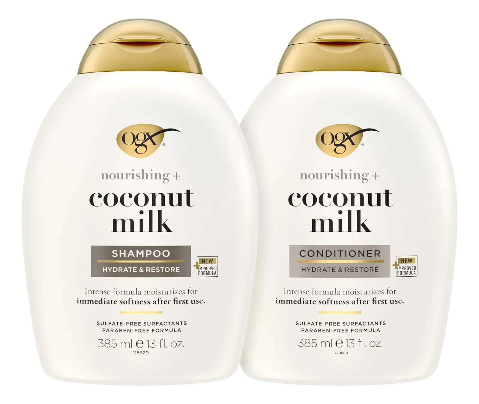 Conjunto Shampoo Y Acondicionador Ogx Leite De