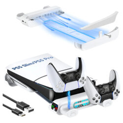 Refrigerador De Carregador Horizontal Para Ps5 Slim