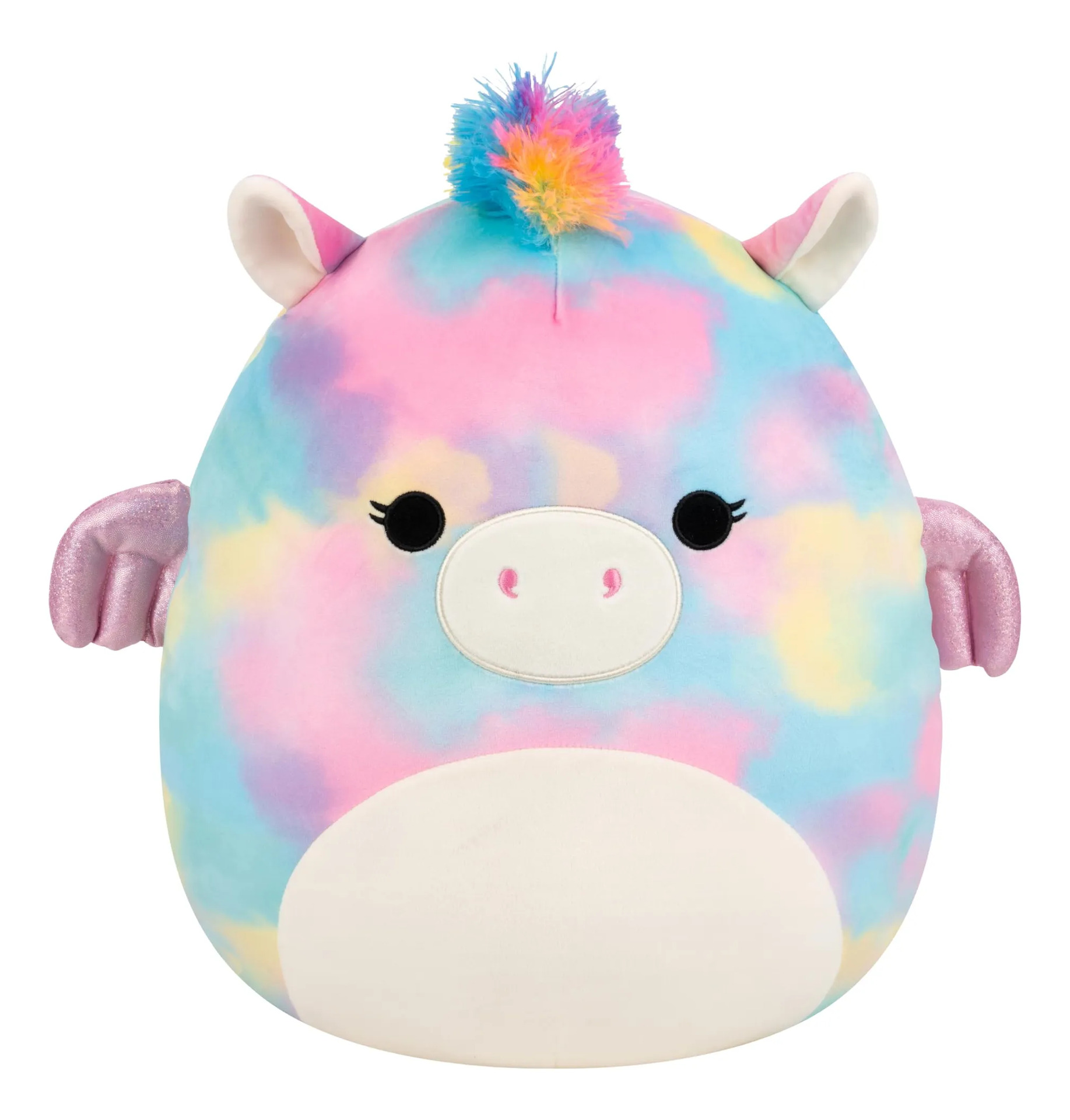 Brinquedo De Pelúcia Squishmallows Jaime Rainbow Tie-dye Peg