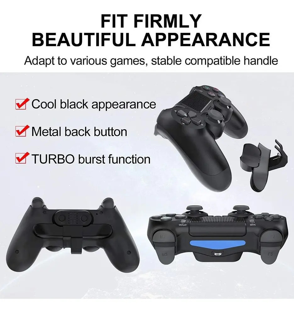 Strike Pack Para Controlador Ps4 Acessório De Botão Traseir - Imagem 3