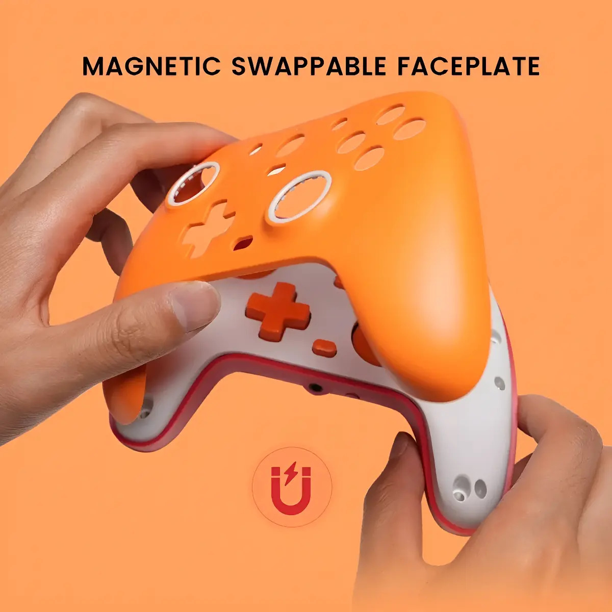 Controlador com fio Gamesir G7 SE para PC/Xbox One Orange - Imagem 7