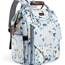 Mochila Para Fraldas Litbear Large Capacity Fashion Coral
