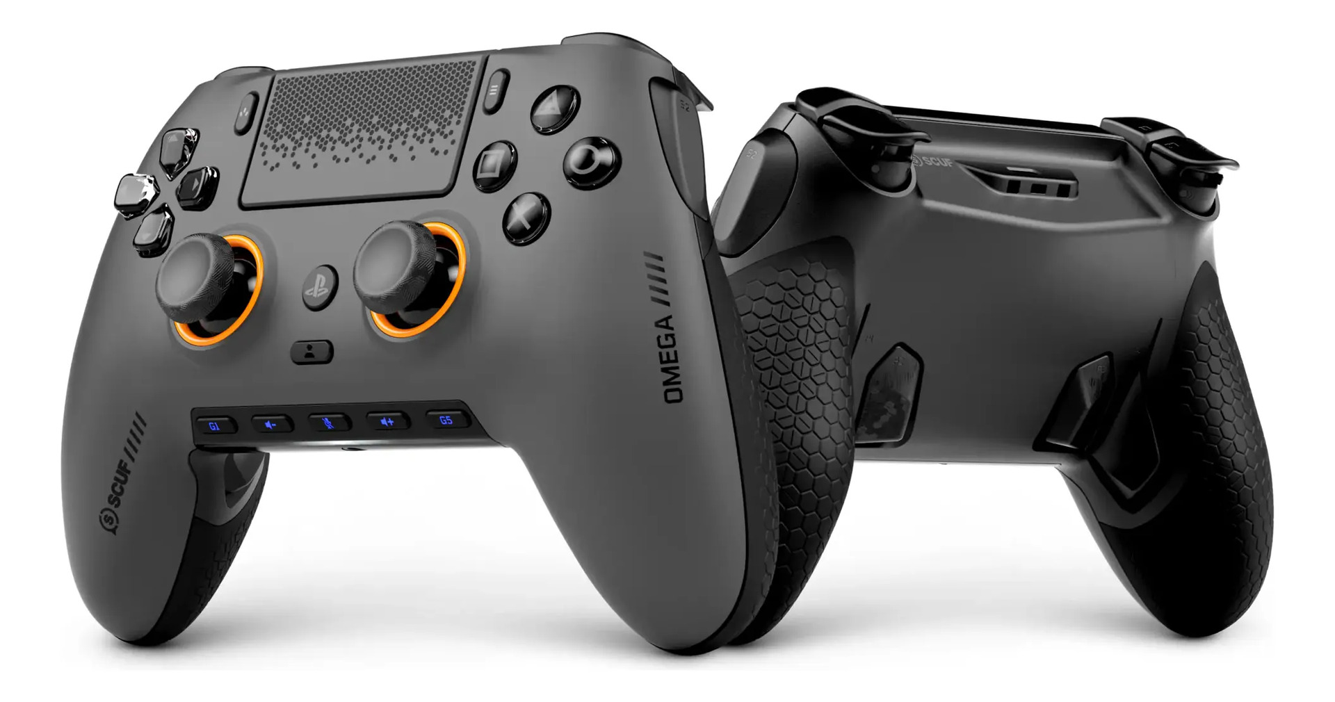 Scuf Omega Wireless Controller Ps5 Pc Steel Gray Steel Gray