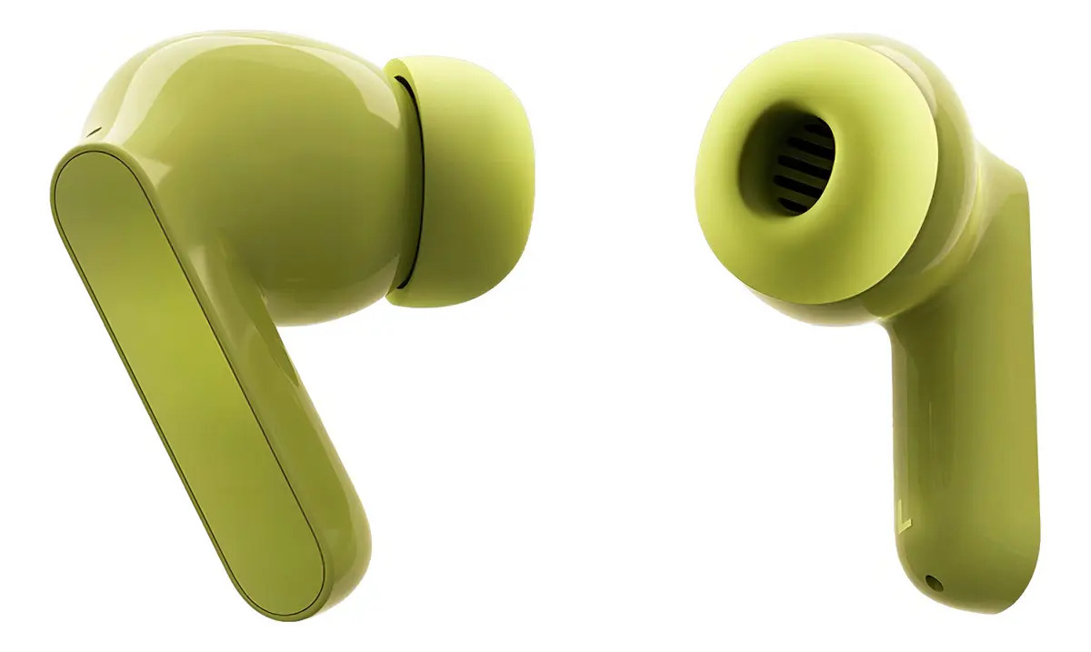 Fones de ouvido Bluetooth Motorola Buds Xt2443-1 2024 cor: verde verde luz azul luz - Imagem 5