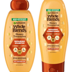 Conjunto De Shampoo E Condicionador Garnier Whole Blends Hon