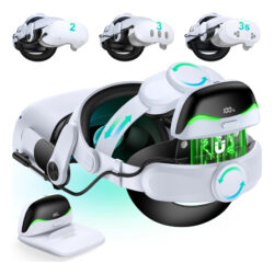 Alça De Cabeça Com Bateria Dxkk Para Oculus Quest 3/3s