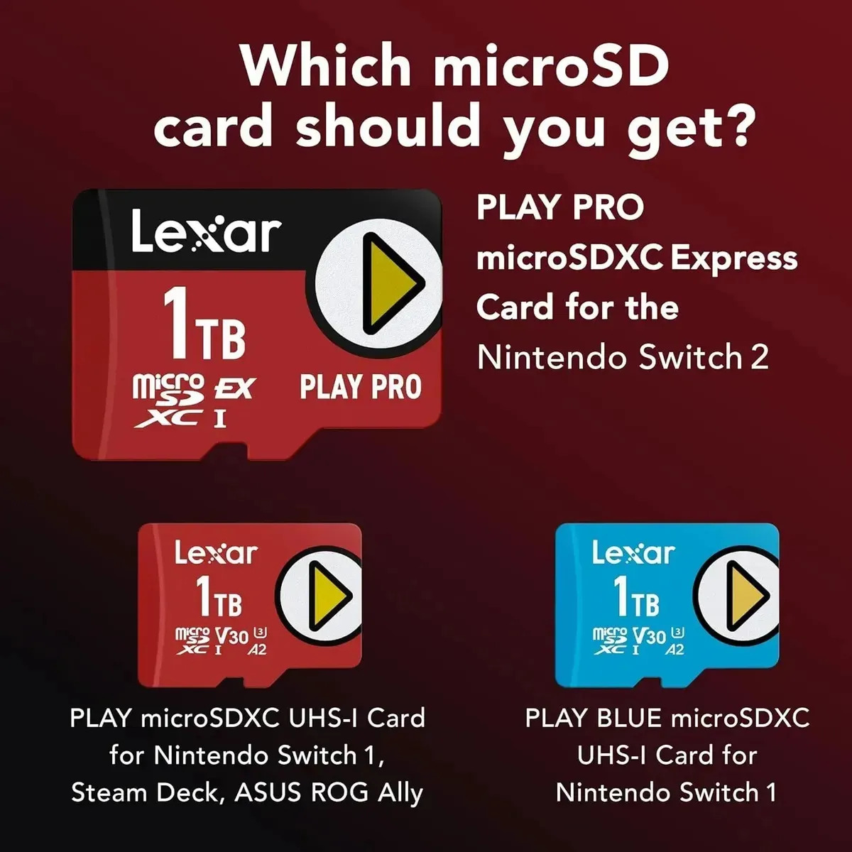Novo. Cartão De Memória 1tb Extreme Sdxc Uhs-i - D - Imagem 2