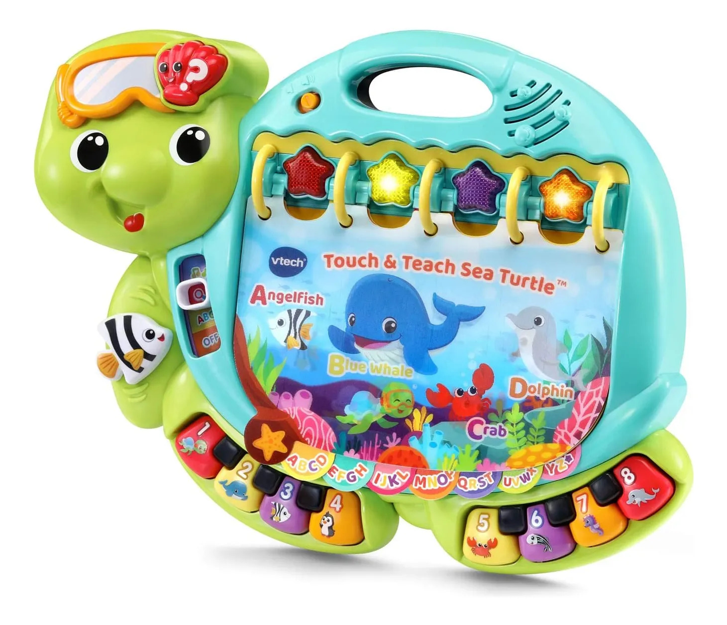 Livro Didático Interativo Vtech Touch And Teach Sea Turtle.. - Imagem 2