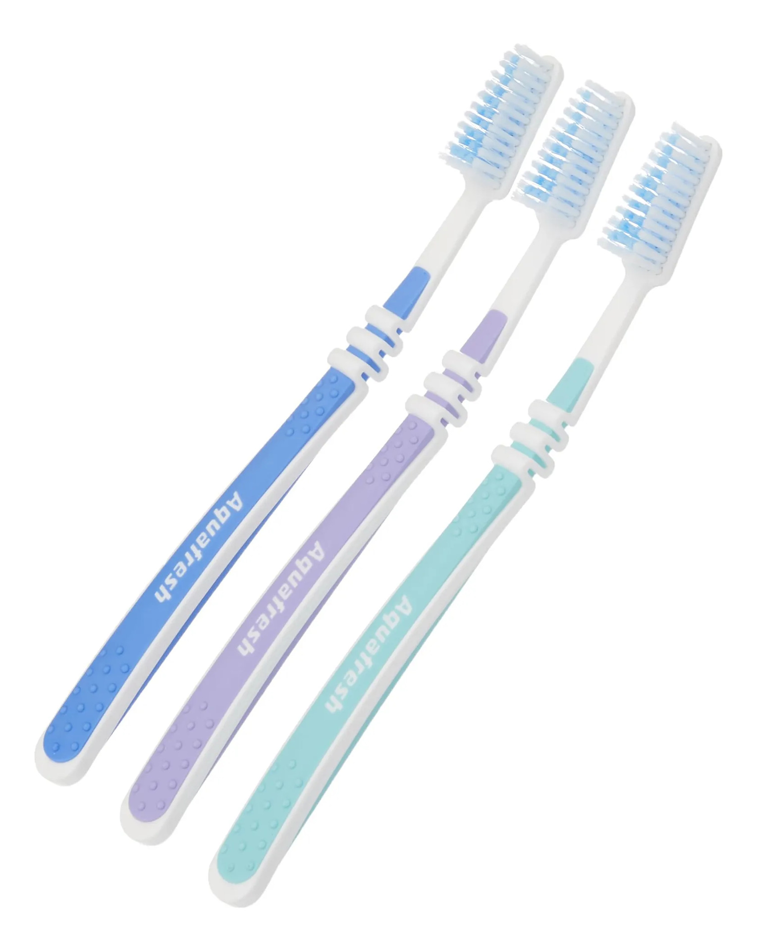 Escova De Dentes Aquafresh Cerdas Médias Pacote Com 3 Cabe