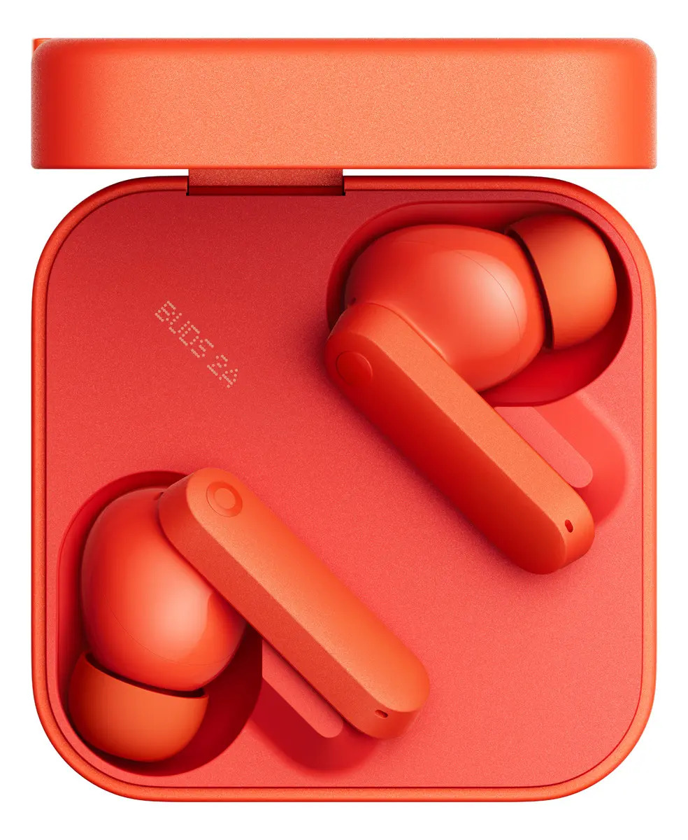 Fones de ouvido sem fio Bluetooth Cmf By Nothing Buds 2a Tws cor laranja - Imagem 3