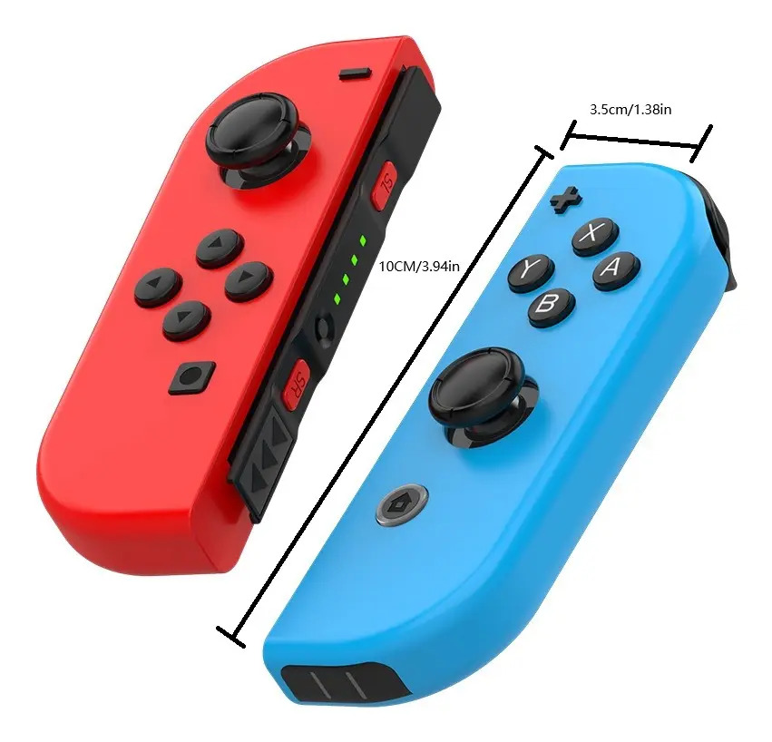 Controles Sem Fio Compatíveis Com Switch Vermelho - Imagem 3