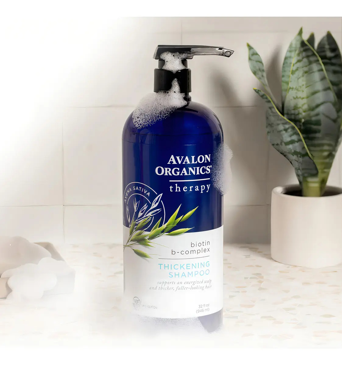 Avalon Organics Therapy: Espessamento Do Complexo B De Bioti - Imagem 3